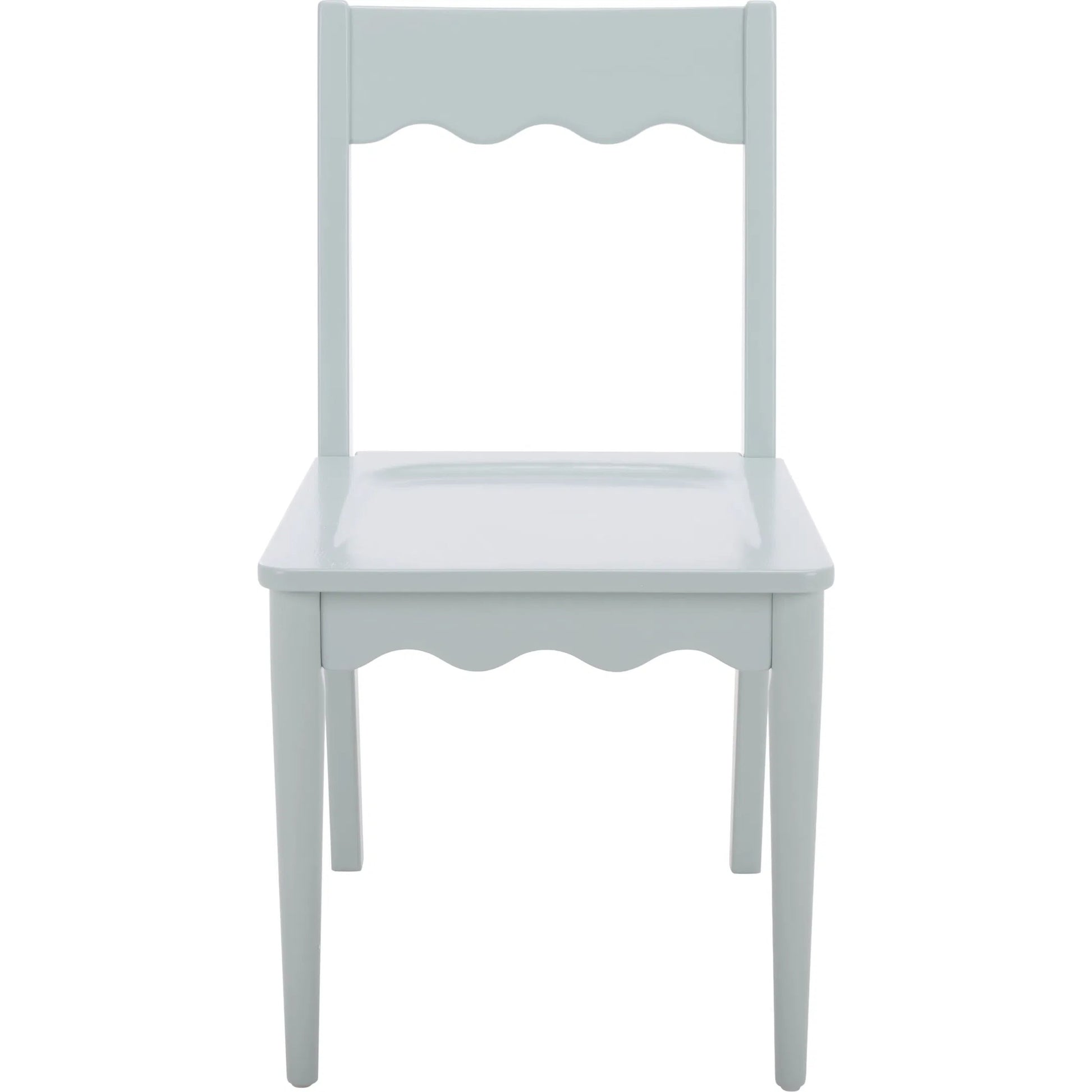 Newark Scallop Dining Chairs (Set of 2) by HedgeApple Essentials. Made from rubberwood in a unique style.