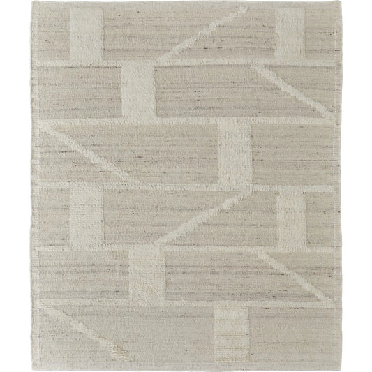 Ashby Transitional Geometric Rug - 8908F by Feizy in tan, ivory. Made from wool in a unique style.