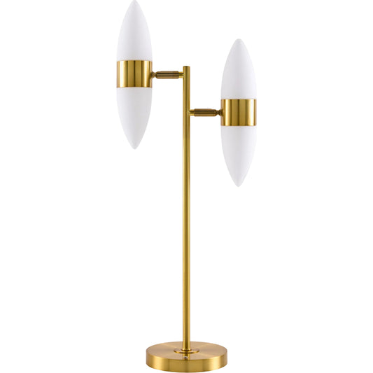Decize Accent Table Lamp by Livabliss. Made from iron, glass in a unique style.