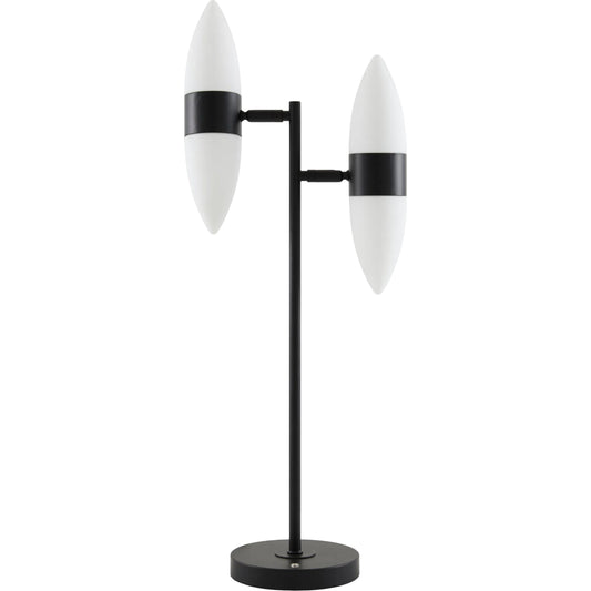 Decize Accent Table Lamp by Livabliss. Made from iron, glass in a unique style.
