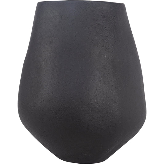 Voss Decorative Vessel by Moe's Home Collection in black. Made from ecomix in a modern style.