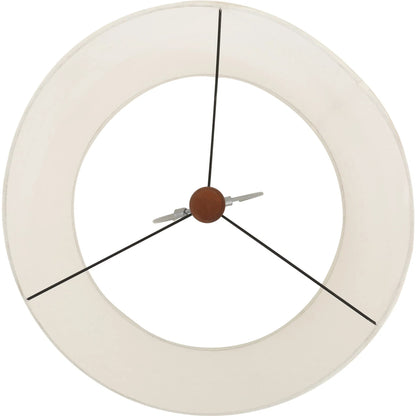 Gwen Floor Lamp by Moe's Home Collection in honey. Made from mango wood base, textured cotton shade in a traditional style.