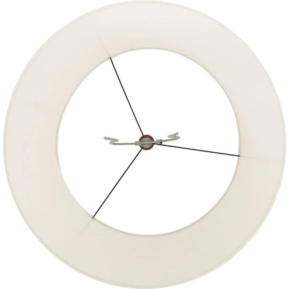 Gwen Floor Lamp by Moe's Home Collection in honey. Made from mango wood base, textured cotton shade in a traditional style.