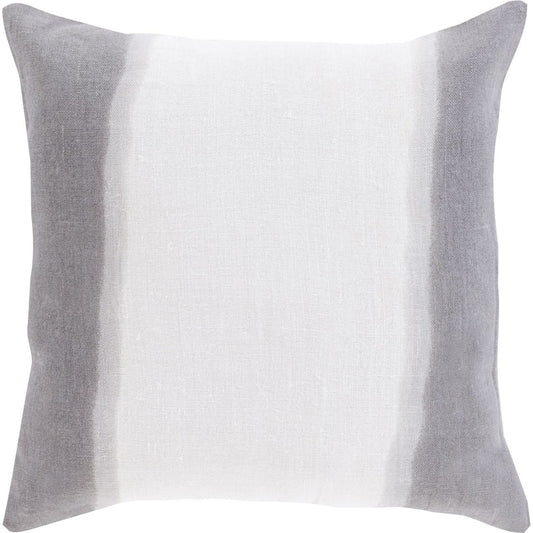 Double Dip Pillow - 29968 by Surya. Made from 100% linen in a modern style.