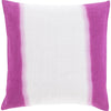 Light Gray, Magenta, Pastel Pink / Down Feather / 18" x 18"