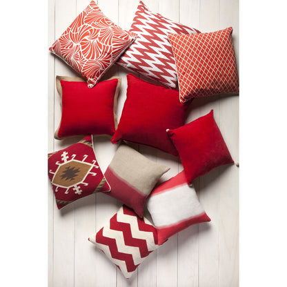 Dip Dyed Pillow - 17981 by Surya. Made from 100% linen in a modern style.