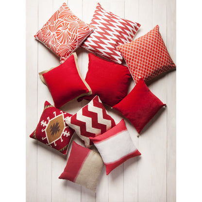 Dip Dyed Pillow - 17981 by Surya. Made from 100% linen in a modern style.