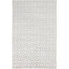 White, Silver / 2' x 3'