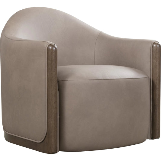Cora Swivel Chair by Hooker Furniture in dark wood. Made from unique in a modern style.