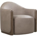 Cora Swivel Chair by Hooker Furniture in dark wood. Made from unique in a modern style.