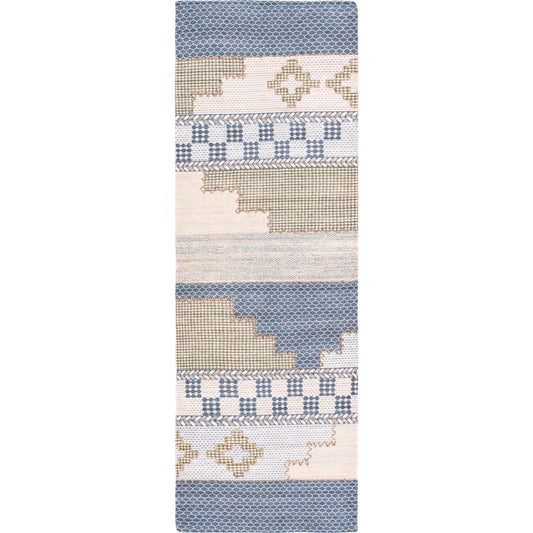 Didim DDM-2300 Rug by Surya in taupe, dark brown, denim, medium gray, charcoal, beige. Made from 50% viscose, 40% polyester, 10% cotton in a unique style.