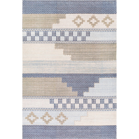Didim Rug - 26059 by Surya in taupe, denim. Made from 50% viscose, 40% polyester, 10% cotton in a unique style.