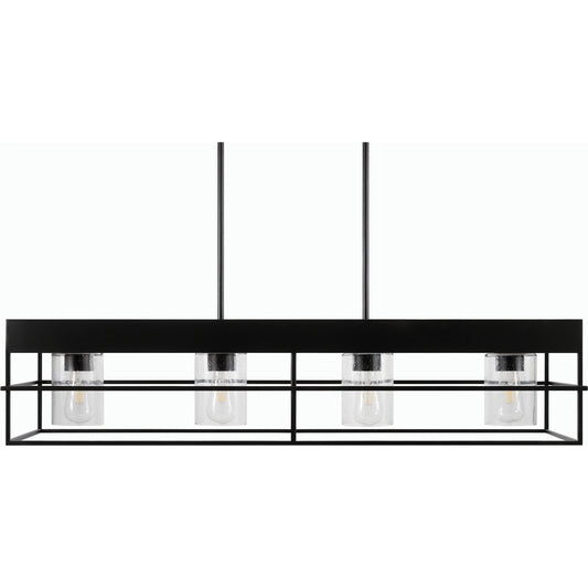 Didier Chandelier - 536128 by Livabliss in fixture: black, shade: clear, cord: white and paintedpaintedmetallic. Made from iron in a modern style.