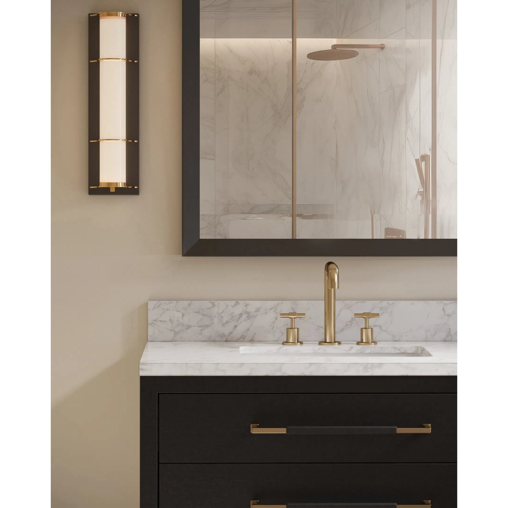 Verona 36" Vanity with Undermount Sink by Currey and Company. Made from unique in a modern style.