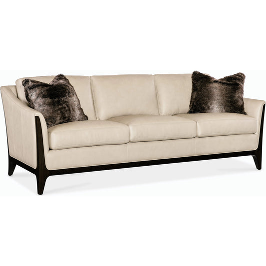 Sophia Sofa by Hooker Furniture in rich cathedral cherry. Made from unique in a modern style.