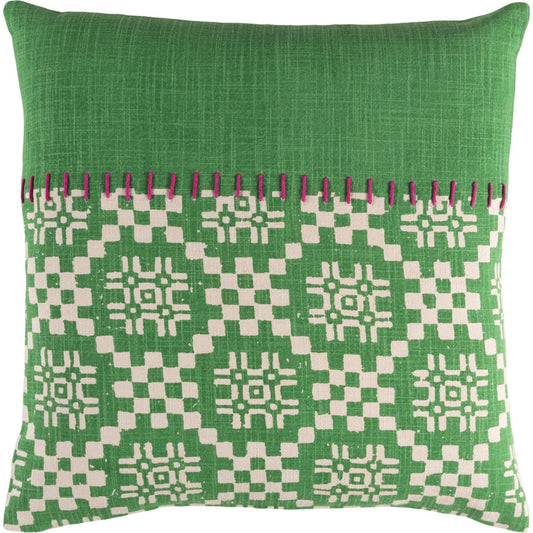 Delray Pillow - 9605 by Surya. Made from 100% cotton in a eclectic & global style.