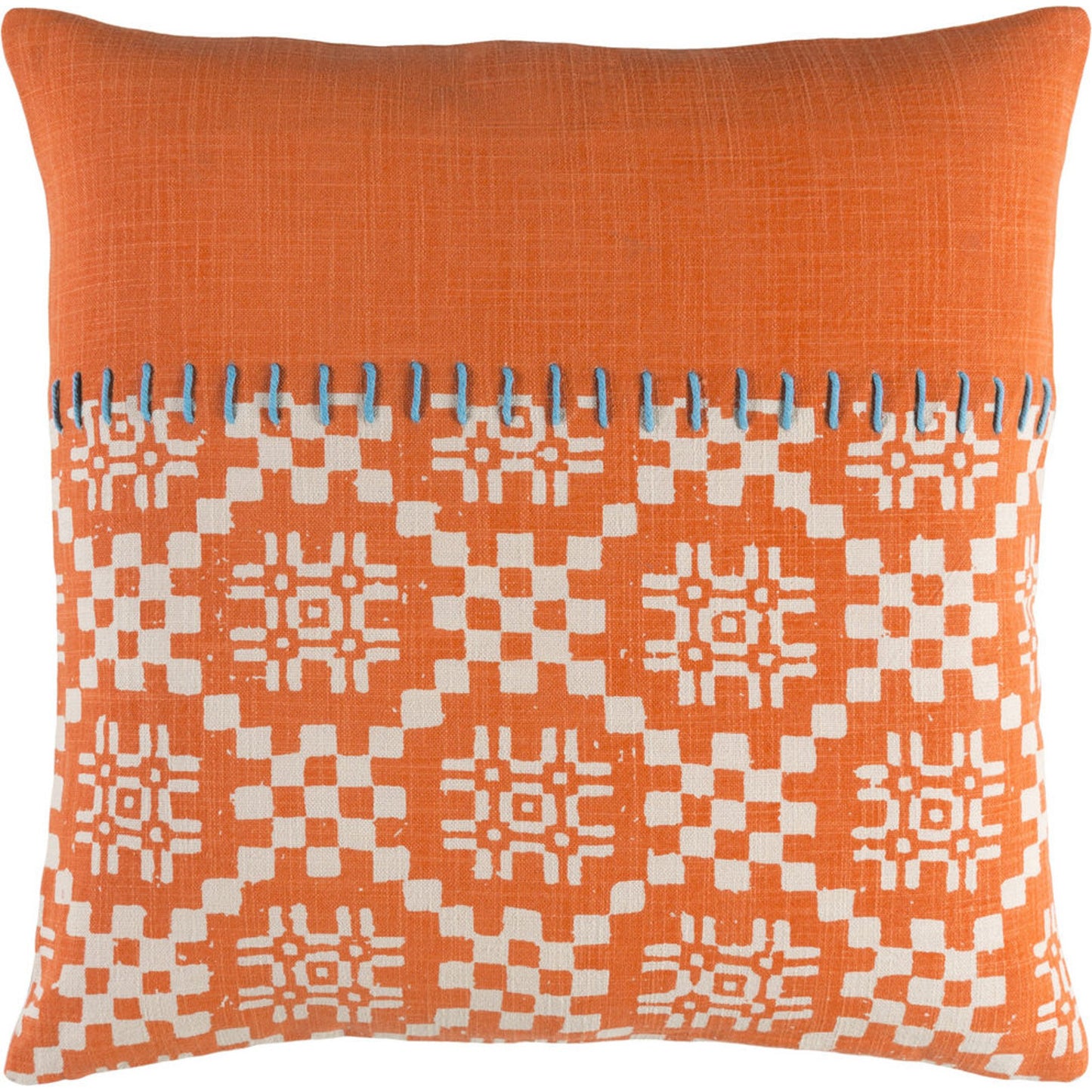002 S-231048,S-231049 | Primary Silo | Delray Pillow - 9605 by Surya. Made from 100% cotton in a eclectic & global style.