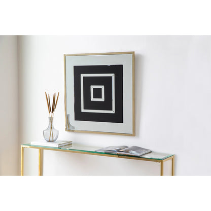 Madelina - 29195 by Surya in gold and nickel. Made from metal, manufactured wood in a unique style.