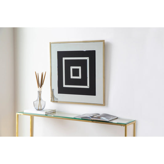 Madelina - 29195 by Surya in gold and nickel. Made from metal, manufactured wood in a unique style.