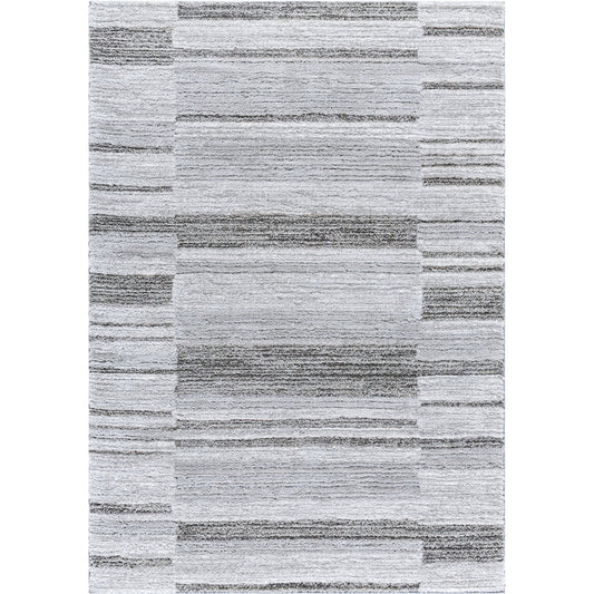 Delight Shag - 534435 by Livabliss in light slate, charcoal, tan, cream. Made from polyester in a unique style.