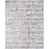 Light Slate, Cream, Seafoam, Charcoal, Tan / 5'3" x 7'