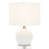 Pure White and Polished steel