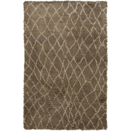 Denali DEN-5001 Rug by Surya in taupe, ivory. Made from 100% wool in a unique style.