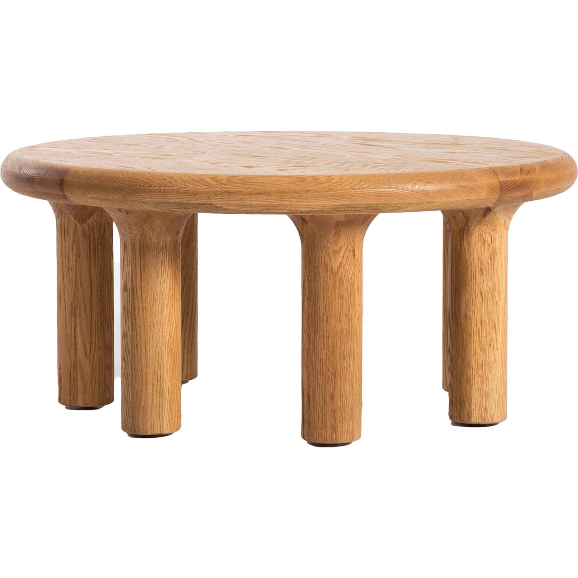 Destiny Coffee Table by LH Imports in brown and natural oak. Made from solid oak, oak veneer in a transitional style.