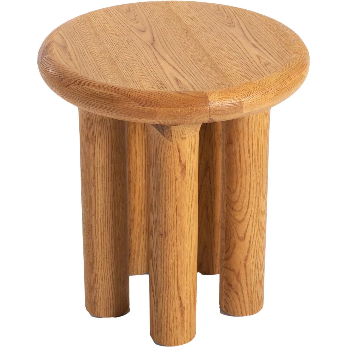002 SI-2325024 | Additional Silo | Destiny Side Table by LH Imports in brown and natural oak. Made from solid oak, oak veneer in a transitional style.