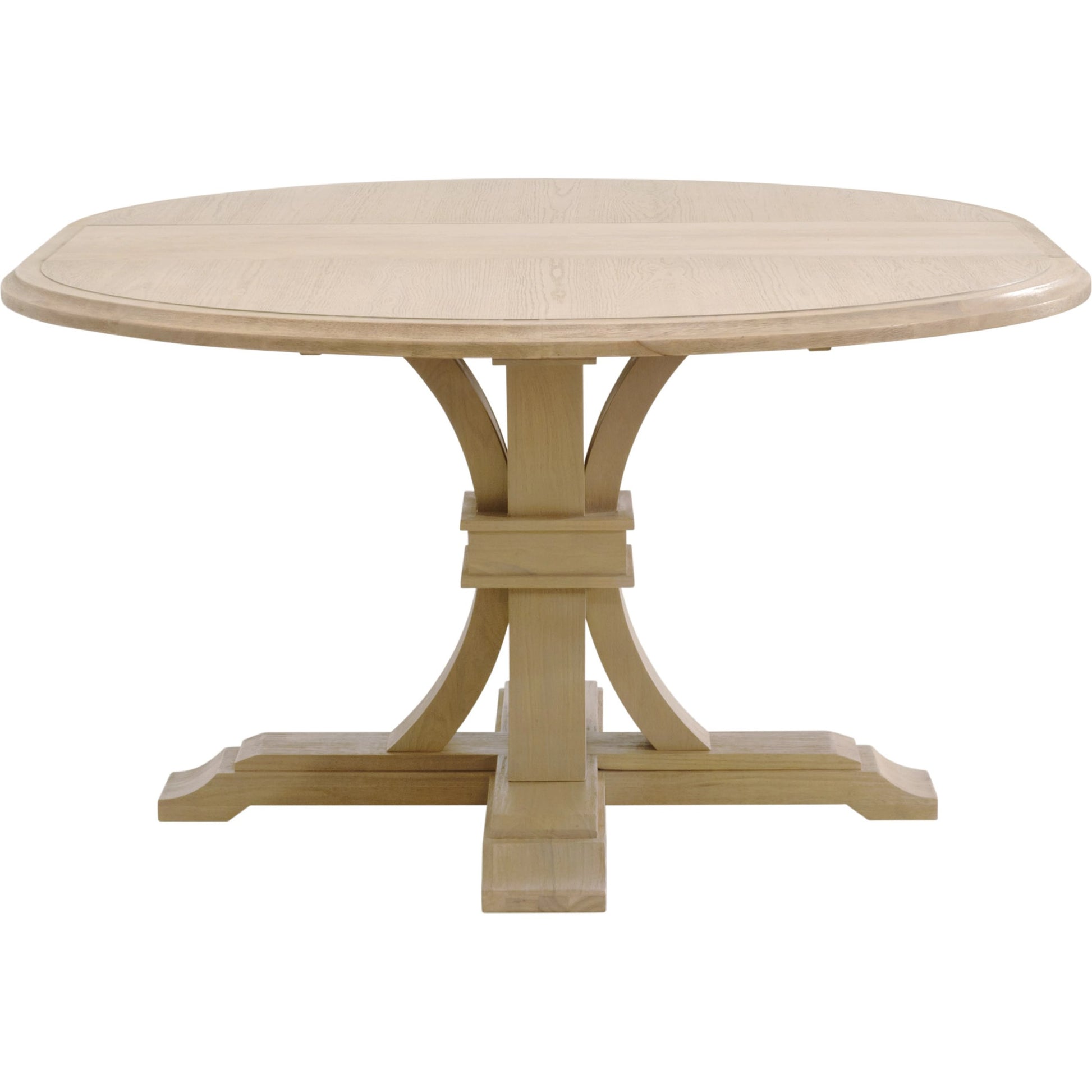 Devon Dining Table by Essentials For Living in natural gray. Made from solid acacia, acacia veneer in a cottage & farmhouse style.