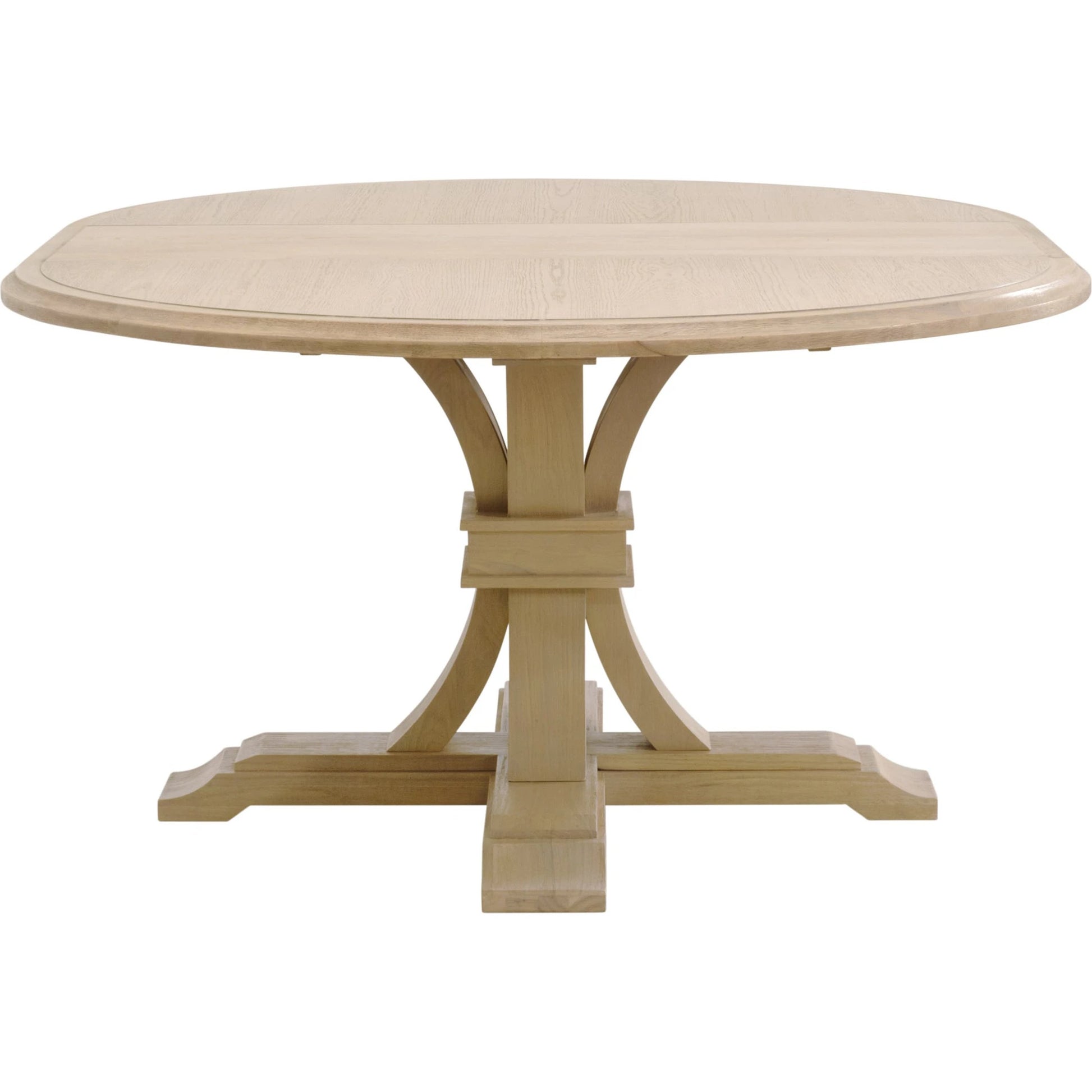 Devon Dining Table by Essentials For Living in natural gray. Made from solid acacia, acacia veneer in a cottage & farmhouse style.