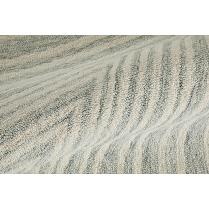 Wallace WAL8A41F Rug by Feizy in gray, ivory. Made from wool in a unique style.