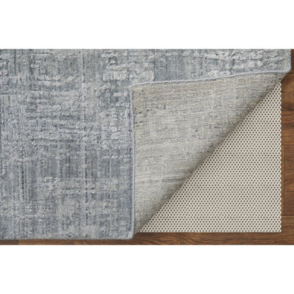 Eastfield Rug - 69A8F by Feizy in blue, silver. Made from wool, viscose in a unique style.