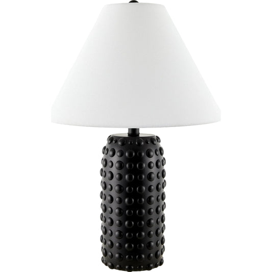 Diffa Accent Table Lamp by Livabliss. Made from resin, linen, plastic in a unique style.