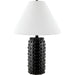 Diffa Accent Table Lamp by Livabliss. Made from resin, linen, plastic in a transitional style.