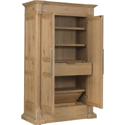 Driftwood Wardrobe by Hooker Furniture. Made from unique in a transitional style.
