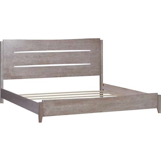 Zest Panel Bed by Zest in light oak. Made from mdf, partical board in a modern style.