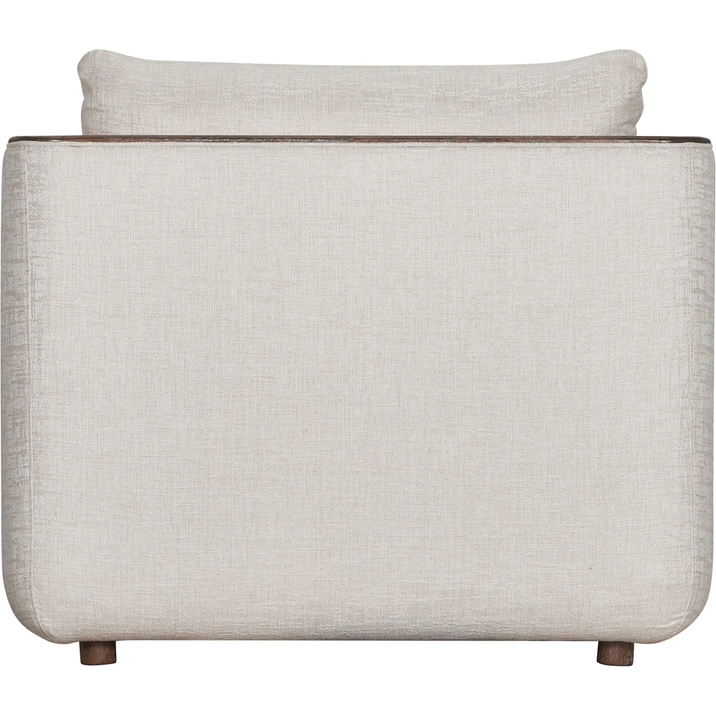 005 SI-2263401 | Additional Silo | Sagrada Lounge Chair, C-Ivory by A.R.T. Furniture in hazel. Made from parrwood in a transitional style.