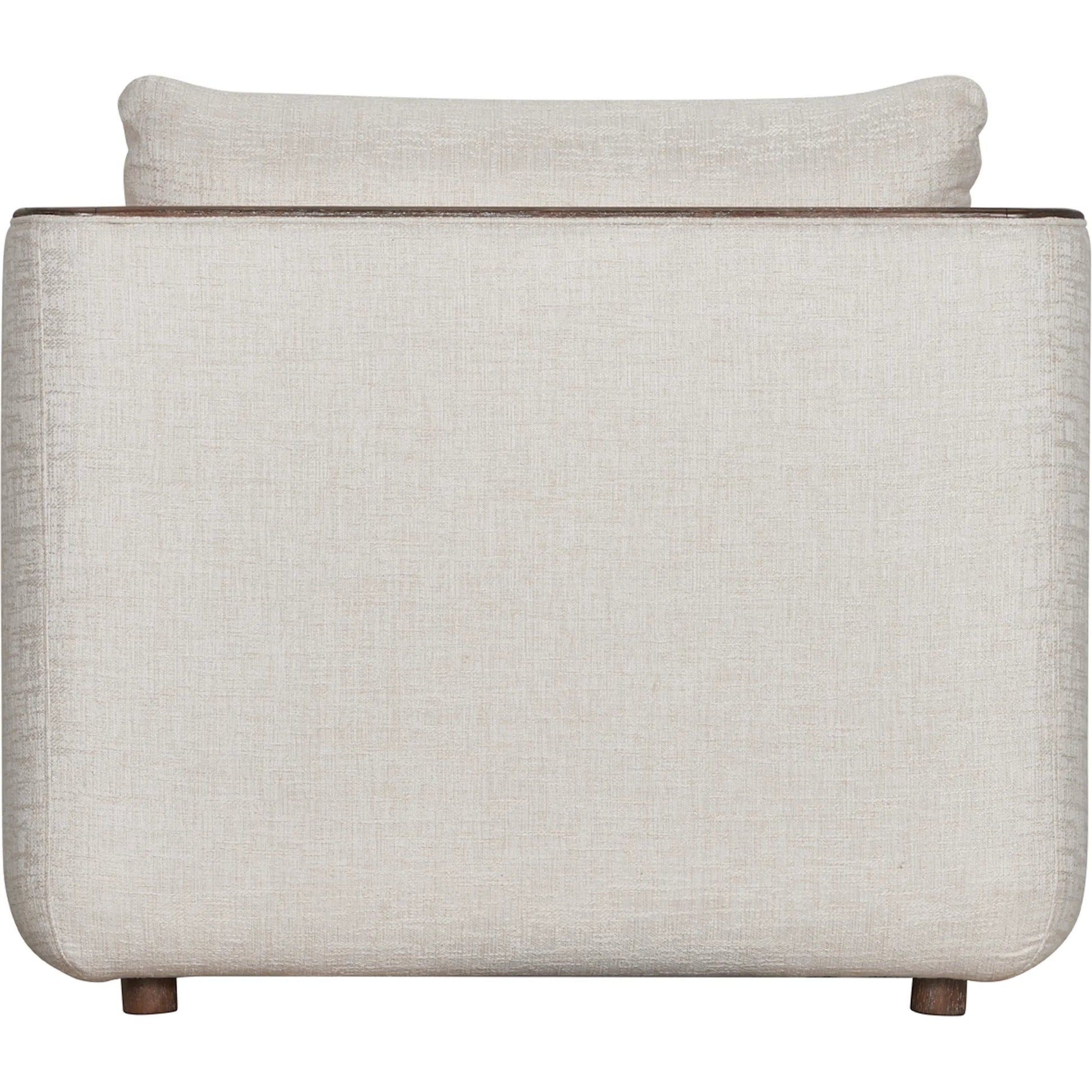 Sagrada Lounge Chair, C-Ivory by A.R.T. Furniture in hazel. Made from parrwood in a transitional style.