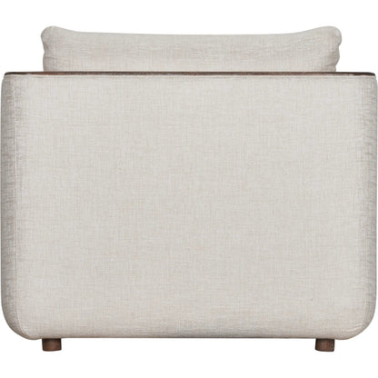 Sagrada Lounge Chair, C-Ivory by A.R.T. Furniture in hazel. Made from parrwood in a transitional style.