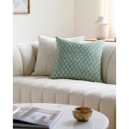Diggi Pillow - 530474 by Surya. Made from front: 45% cotton, 55% linen, back: 45% cotton in a modern style.