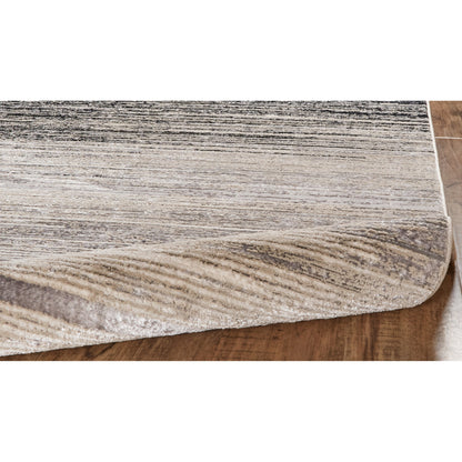 Micah Rug - 3337F by Feizy in black, gray. Made from polyester, polypropylene in a unique style.