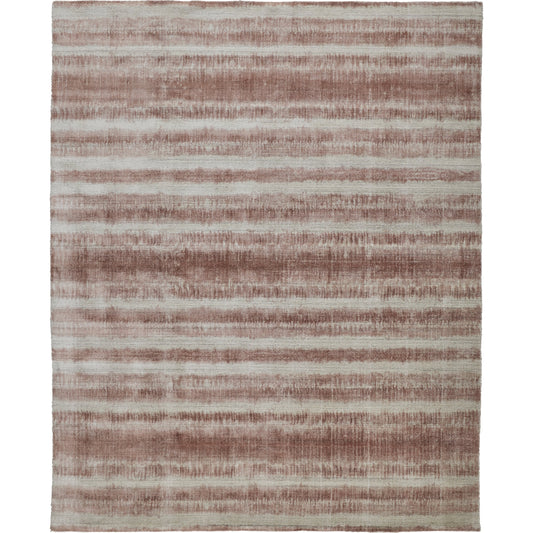 Mackay Transitional Stripes Rug - 8824F by Feizy. Made from viscose, wool in a unique style.