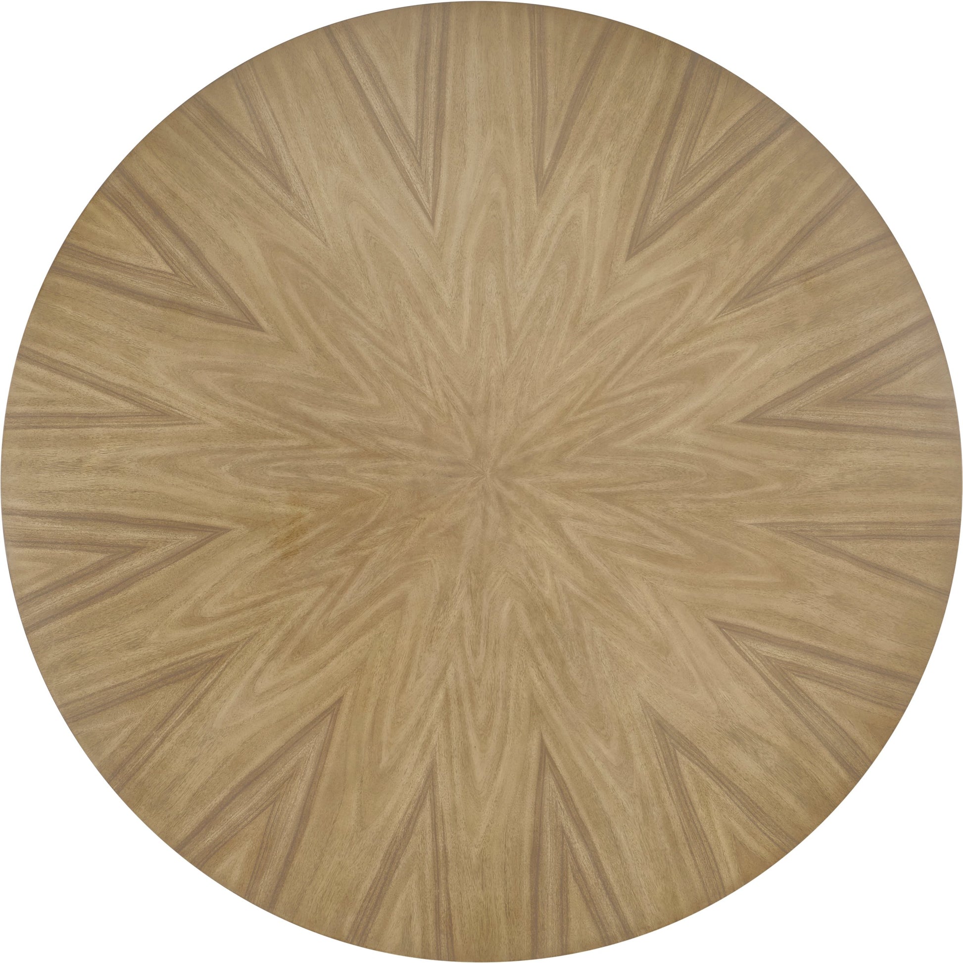 Buckingham Round Bleached Walnut Dining Table by Jonathan Charles in brown and bleached walnut. Made from walnut in a transitional style.