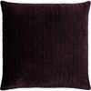 Dark Purple / Down Feather / 18" x 18"