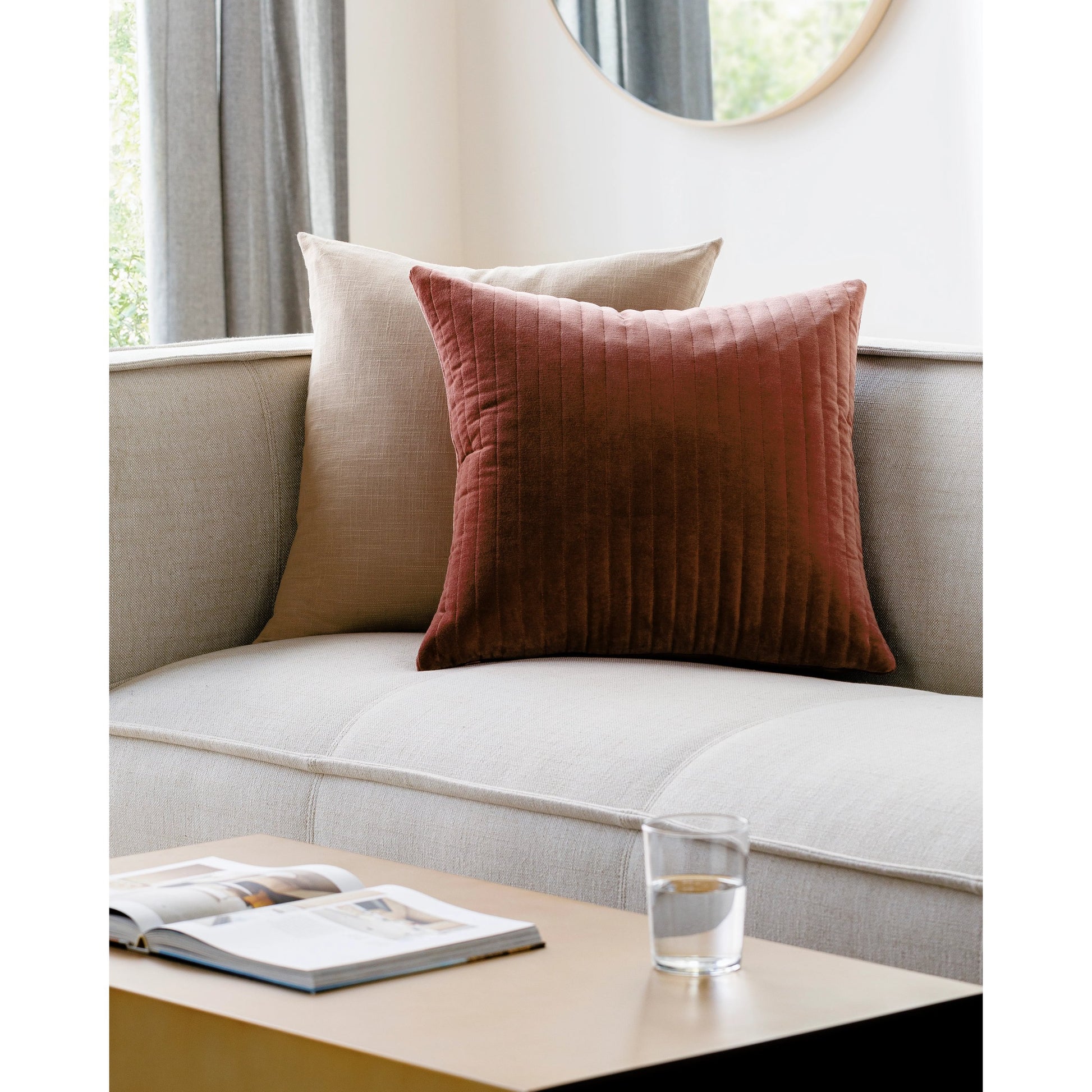 Digby Pillow - 495214 by Surya. Made from cotton in a modern style.