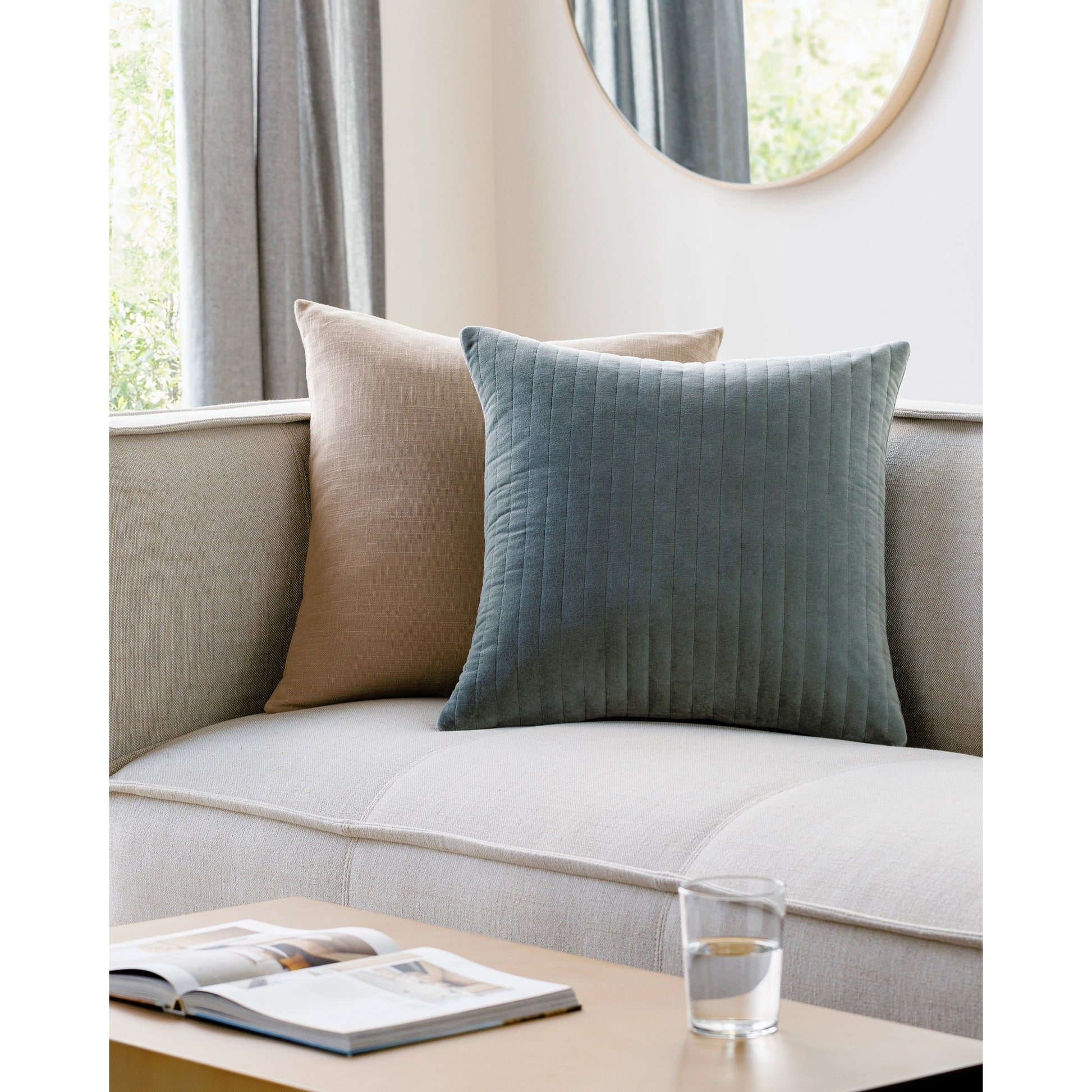 Digby Pillow - 495214 by Surya. Made from cotton in a modern style.