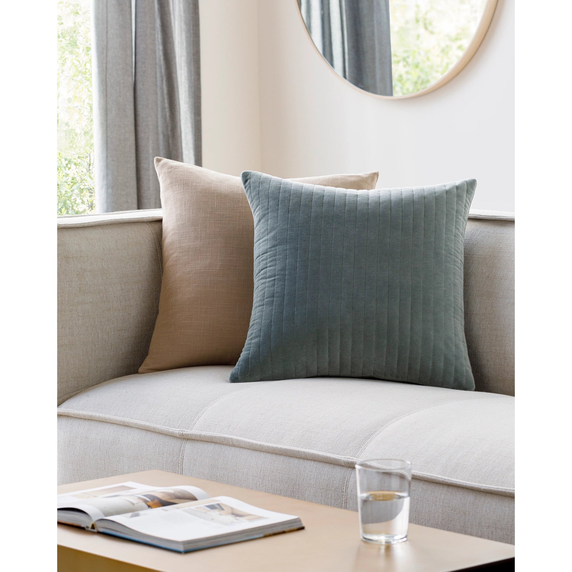 Digby Pillow - 495214 by Surya. Made from cotton in a modern style.