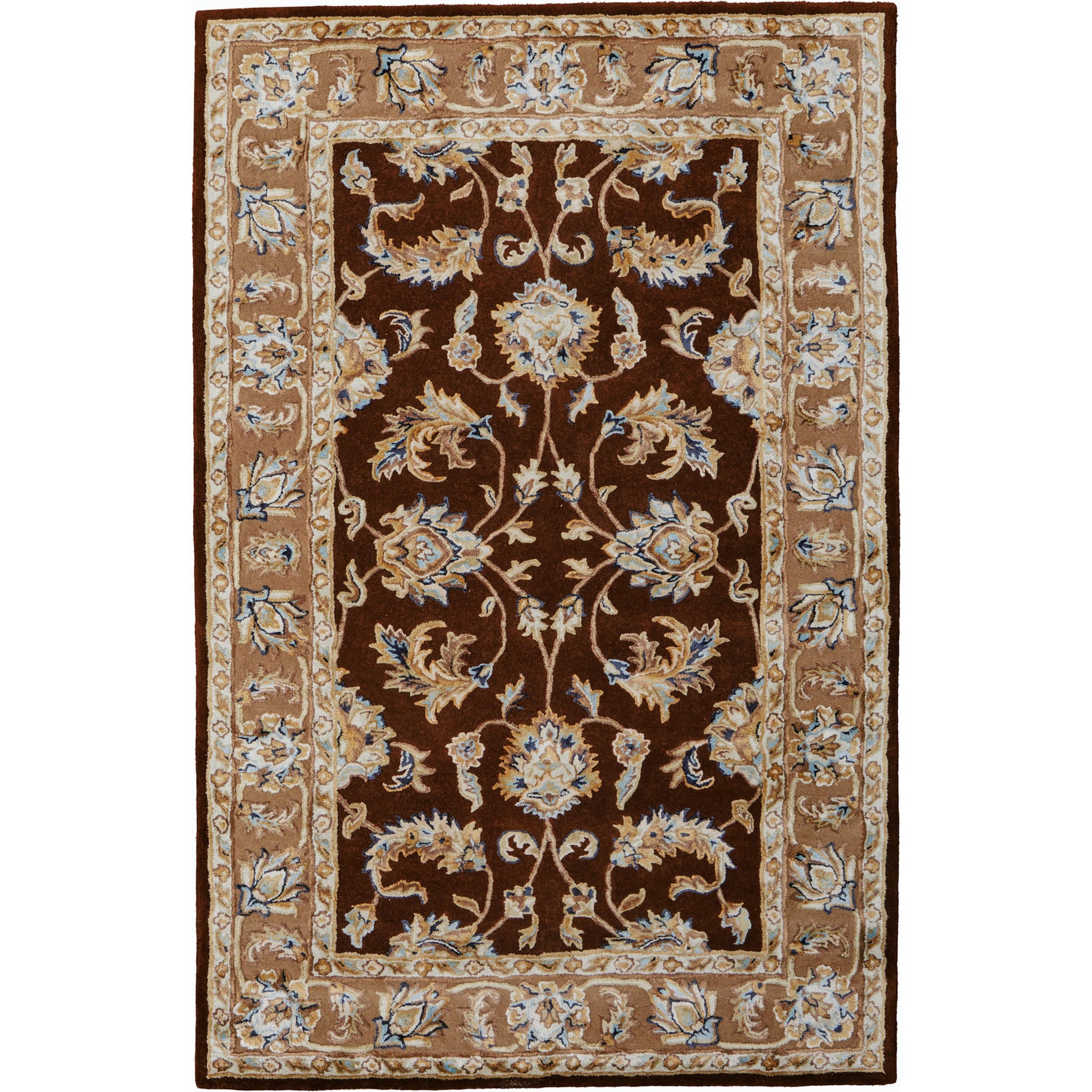 Prescott Traditional Oriental Rug - 8937F by Feizy. Made from viscose, wool in a unique style.