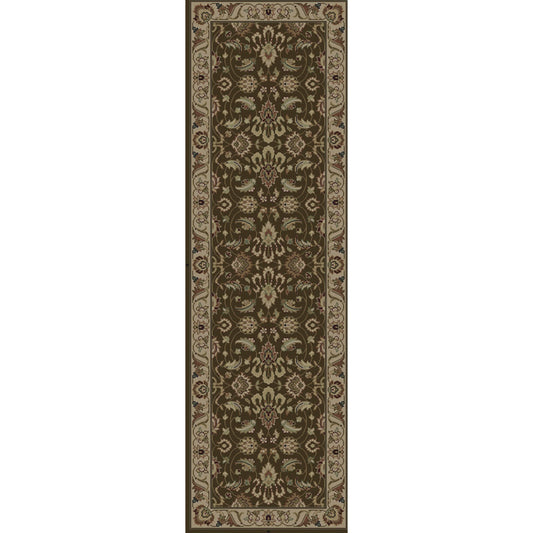 DIN-1590 Rug by Surya in tan, off-white, dark brown, light brown. Made from 100% wool in a unique style.